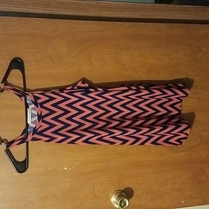 Women's Small Coco's Closet Chevron Pattern Summer Tank